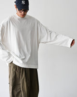GRM ルーズフィットオーバーサイズロングスリーブTシャツ