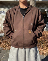 ワークリベットフードジップアップ