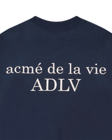 25FW BASIC LOGO NAPPING SWEATSHIRT DARK NAVY