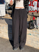 [MADE] BORRETT SHIRRING STRAP PANTS