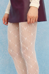 ハートメッシュタイツ (3colors)