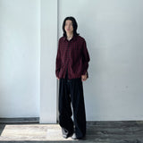 Classic Vintage Red & Black Plaid Shirt