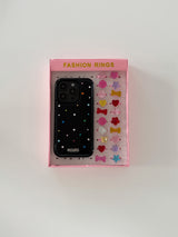 キュービックカラーケース (black)