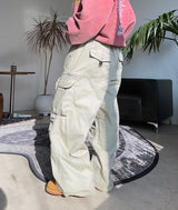 エルデンダイアゴナルジッパーカーゴパンツ