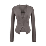 Orena Slim Cardigan Set