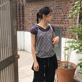 ネッサローズ ホルターストラップ シースルー ノースリーブ