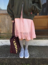 YWD TWILL ECO BAG-PURPLE