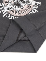 Women's Lees Pigment スモーキー クロップド スウェットシャツ チャコール (FCF1TS207W)