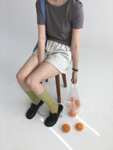 トゥルーボタンベーシックTシャツ (6color)
