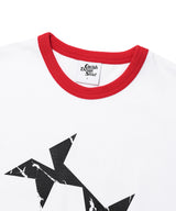 ツインスターリンガーSS Tシャツ ホワイトTEE(CV2FMUT549A)