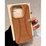 ベースボール ステッチ レザー iPhone ケース