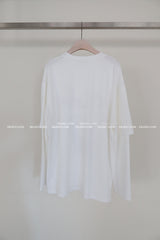 ラクシークスリーブレイヤードオーバーサイズフィットTシャツ