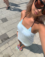3way Tube dress (skyblue)