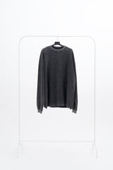 Cell Stone Washed Waffle Long Sleeve T-Shirt