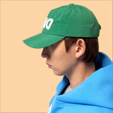 DIRE nylon ball cap Green