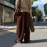 LMN Unbay Snap Corduroy Balloon Pants (3 colors)