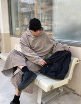 No.0637 pigment heavy hood & shorts SET (3color)