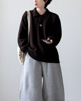 Yuria Wool Collar Knit