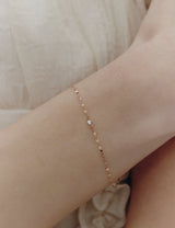 26SS★ Truly Essence 14K Stone Bracelet