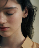 [925 silver] Deux.silver.162 / コトハートピアス