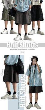 On New Nylon Basket Cargo Shorts
