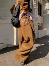 [Mink Brushed] Trust velvet corduroy pants