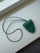[Real Leather] Stitch Clip Sunglasses Holder