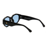 D.fox Original Glossy Black / Blue Tint Lens