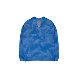 Damage Over Sweat Shirt (BLUE)