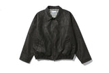 Dex Washed Leather Jumper (2color)