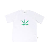 M17101 M. T-shirt. Big Weed White