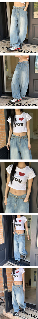[S/S] キッチュラブハーフTシャツ