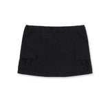 ナイロンミニスカート (Black)