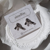 [Aespa Giselle, NMIXX Haewon Piercing] Vintage Knot Piercing - Silver