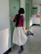 Hush Frill Tiered Long Skirt