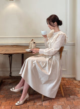 Revcell Ruffle Lace PuffBlouse (Sleeveless Set)