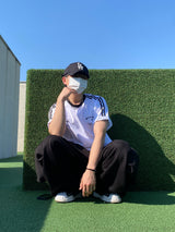 Prettic Track Short Sleeve T-shirt 3C