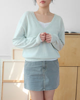 lace shirring sleeveless