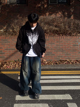 Lang Denim Balloon Wide Pants