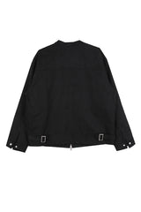 No.1101 suede cn neck JK (4color)