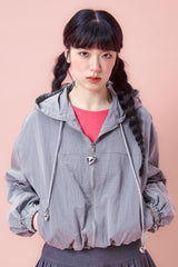 スターリングジップアップジャケット[Gray]