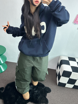 トラックカーゴストリングパディングパンツ ❤🖤🤎💚💙5カラー