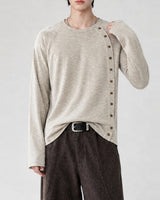 (UNISEX) Full Button Long Sleeve