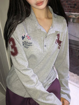 Yeon Big Pony Long-Sleeve T-Shirt