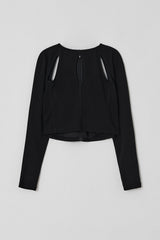 STRETCHY SLIM ZIP UP