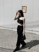 [MADE] VELY TENCEL LAYERED TEE