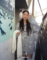 Cabin Toggle Oversized Fit Knit Cardigan