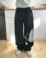 ローラブコットンマキシワイドパンツ