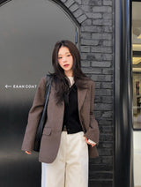 [SHOPPERMADE] Cozy Wool V-neck Knit Cardigan (7color)