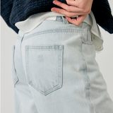 Glow Light Blue Wide Jean - YWD1DNWD002